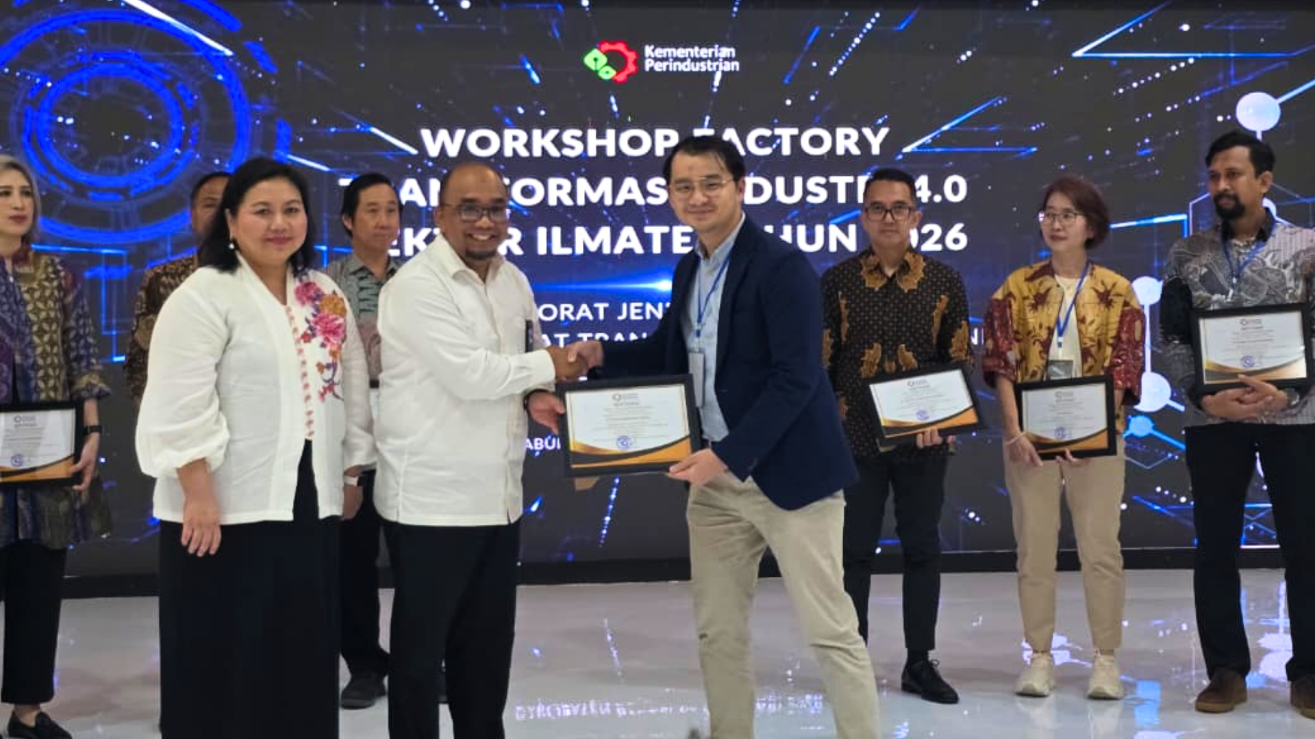 PT Duta Laserindo Metal receives INDI 4.0 certification from the Ministry of Industry